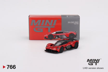 MiniGT 1:64 Aston Martin Valkyrie – Hyper Red – MiJo Exclusive #766