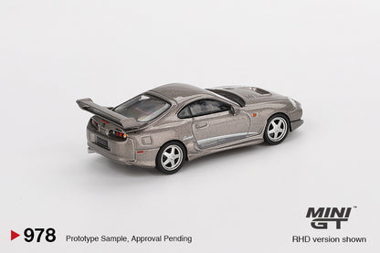 MiniGT 1:64 Toyota Supra VeilSide Combat V-II – Combat Grey #978