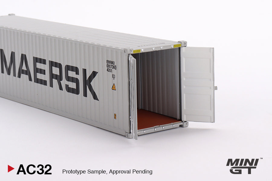 MiniGT 1:64 Dry Container 40' - Maersk - AC32