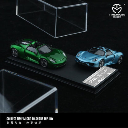 Time Micro 1:64 Porsche 918 Spyder - *2 Colors*