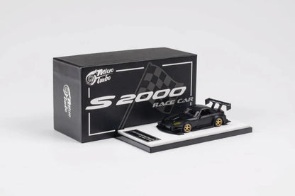 Micro Turbo 1:64 Honda S2000 J’s Racing Time Attack - Black