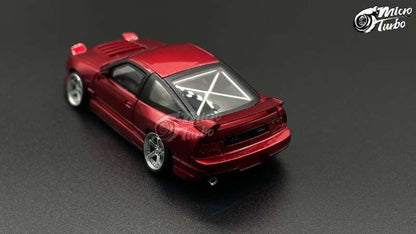 Micro Turbo 1:64 Nissan 180SX Flip Up Lights - Red