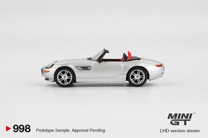 MiniGT 1:64 BMW Z8 – Silver #998