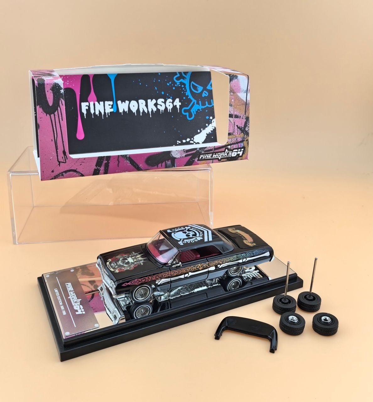 Fine Works 1:64 Chevrolet Impala Lowrider *2 Styles*