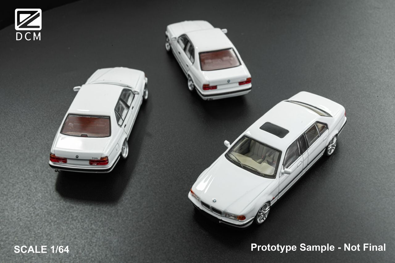 DCM 1:64 BMW Lowride White - *3 Styles*