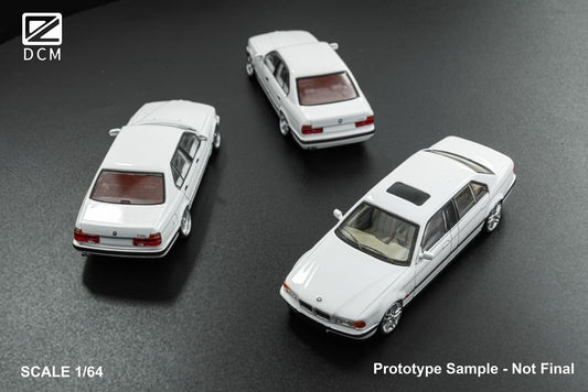 DCM 1:64 BMW Lowride White - *3 Styles*