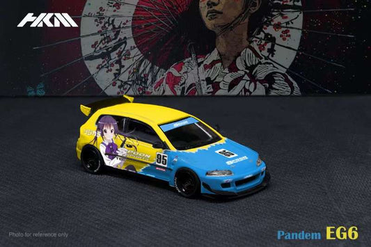 HKM 1:64 Honda Civic EG6 Pandem - Spoon