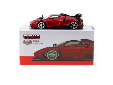 Tarmac Works 1:64 Pagani Imola – Rosso Dubai – Global64