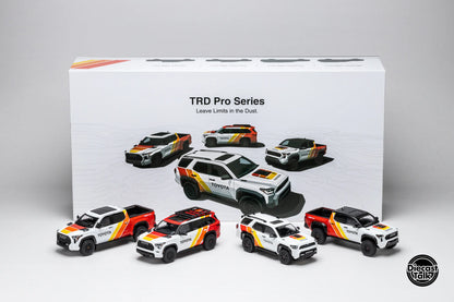 GCD X DiecastTalk 1:64 Toyota TRD PRO 4-Truck Set