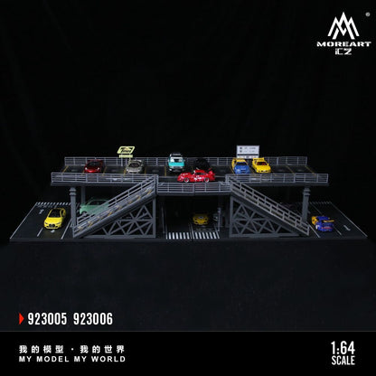 Moreart 1:64 Steel Structure Platform Parking
Scene Diorama - *2 Versions+