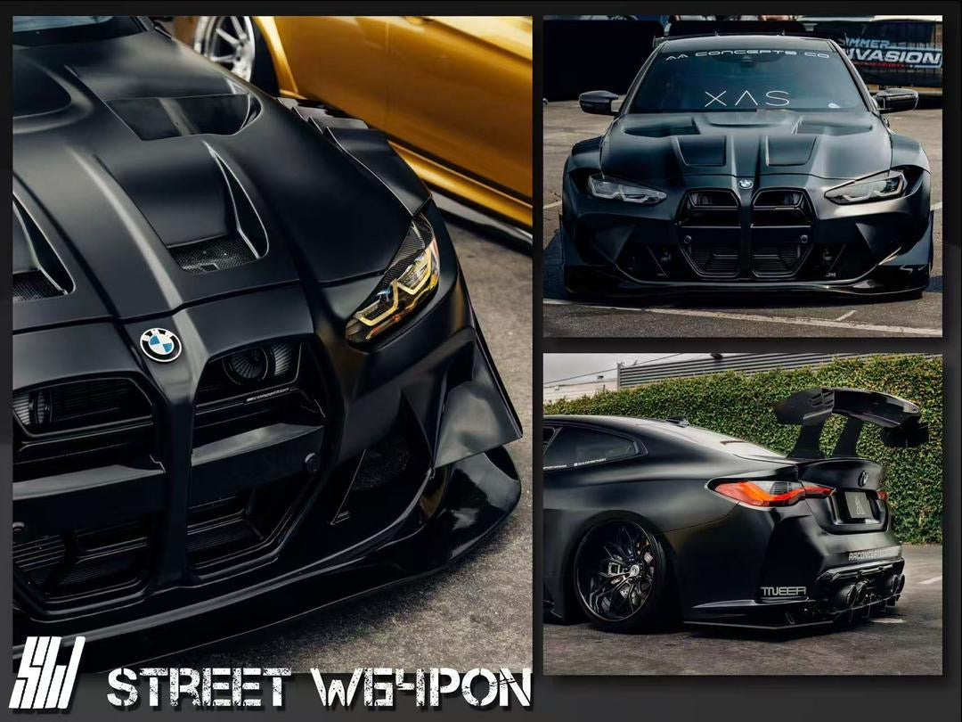 Street Weapon 1:64 M4 Flossmann Full Widebody Kit G82 GTR *2 Colors*