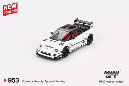 MiniGT 1:64 Mazda AZ-1 Liberty Walk LB40 – White – 2024 Tokyo Auto Salon #953