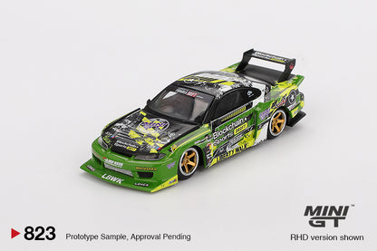 MiniGT 1:64 Nissan LB-Super Silhouette S15 SILVIA #555 V2 2024 Formula Drift Japan #823