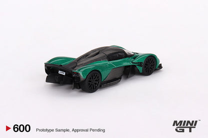 MiniGT 1:64 Aston Martin Valkyrie Aston Martin Racing Green - MiJo Exclusive #600