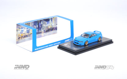 Inno64 1:64 Nissan Skyline GT-R R33 Pandem Rocket Bunny - Blue