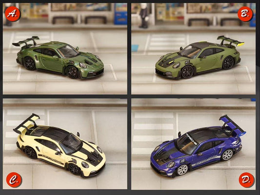 Street Weapon 1:64 Porsche 992 GT3 RS - *4 Colors*