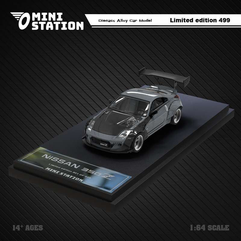 Mini Station 1:64 Nissan 350Z - Grey