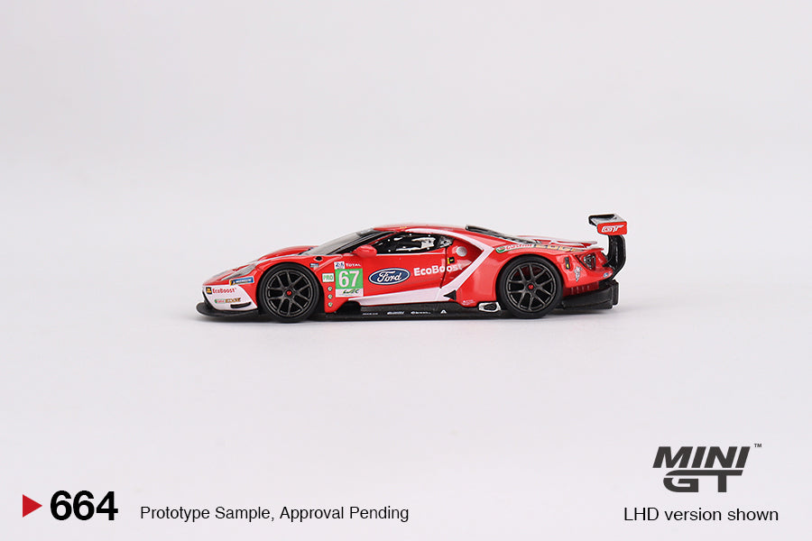 MiniGT 1:64 Ford GT LMGTE PRO 2019 24 Hrs of Le Mans Ford Chip Ganassi Team - 4 Car Box Set