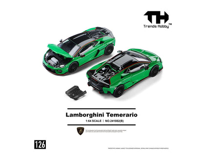 Trends Hobby 1:64 Lamborghini Temerario – Green
