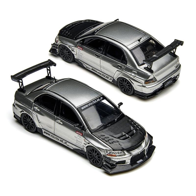 Time Micro 1:64 Mitsubishi Lancer Evo 9 - Silver