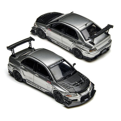 Time Micro 1:64 Mitsubishi Lancer Evo 9 - Silver