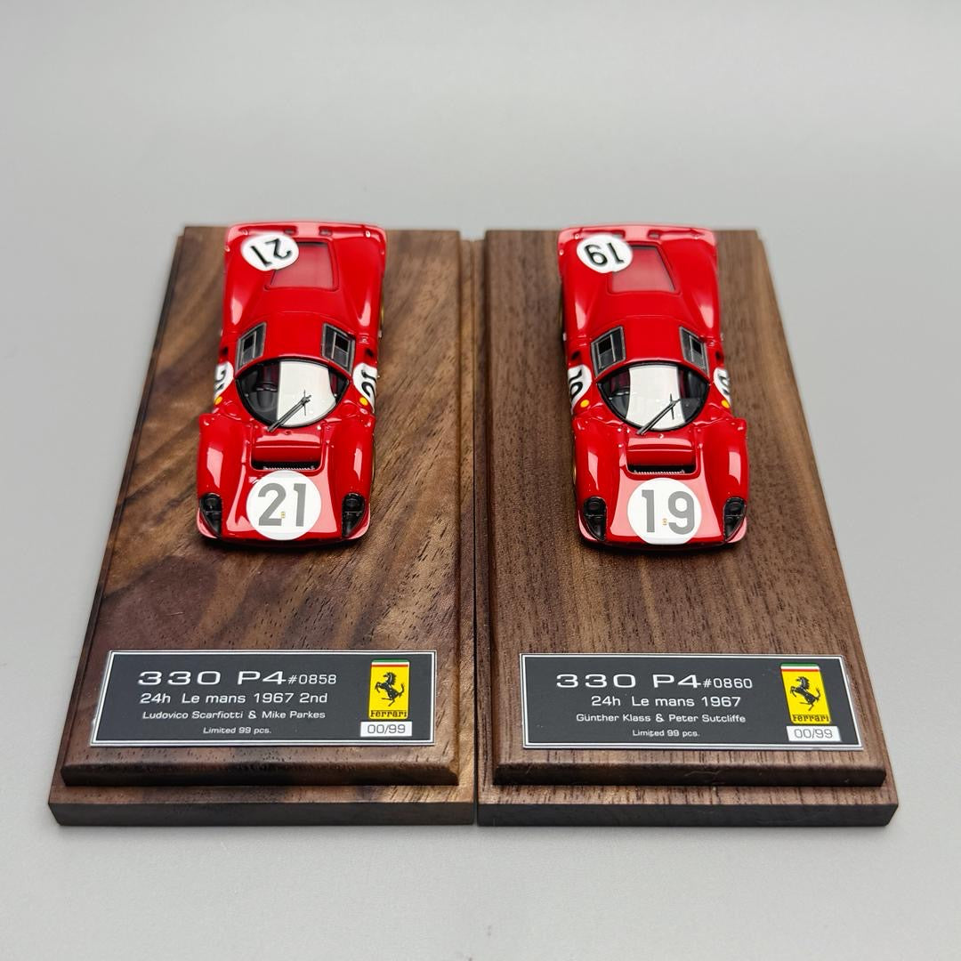 DMH 1:64 Resin Model Ferrari 330 P4 Coupe 24 Hours Le Mans 1967