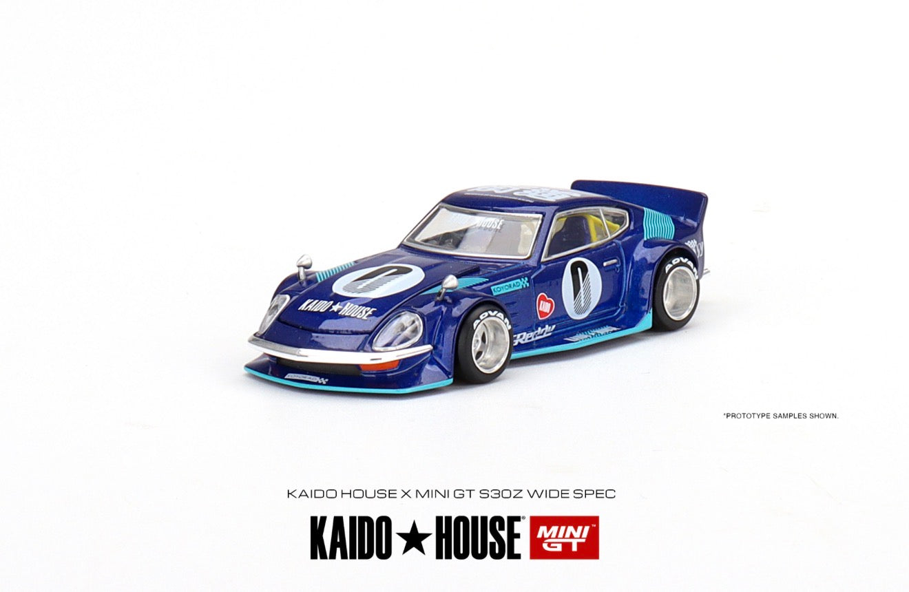 Kaido House 1:64 Datsun KAIDO Fairlady Z Blue - Regular & Chase PAIR