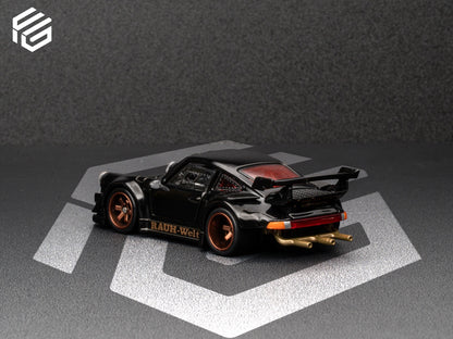 FG 1:64 Porsche RWB 930 Fully Opening - Black