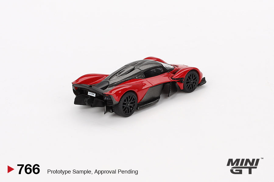 MiniGT 1:64 Aston Martin Valkyrie – Hyper Red – MiJo Exclusive #766