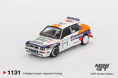 MiniGT 1:64 Lancia Delta HF Integrale Evoluzione #1 1993 Rallye Monte-Carlo #1131