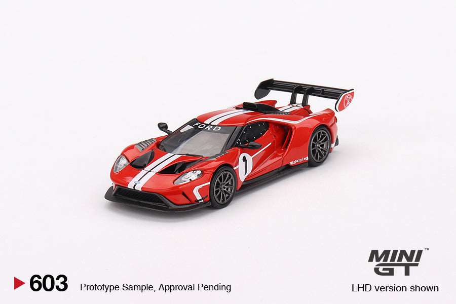 MINI GT MIJO EXCLUSIVES FORD GT MK II #013 ROSSO ALPHA RED #603