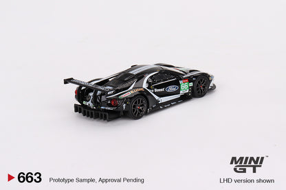 MiniGT 1:64 Ford GT LMGTE PRO 2019 24 Hrs of Le Mans Ford Chip Ganassi Team - 4 Car Box Set