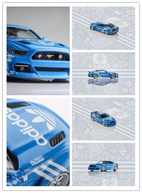 Liberty64 1:64 Ford Mustang Widebody- Adidas