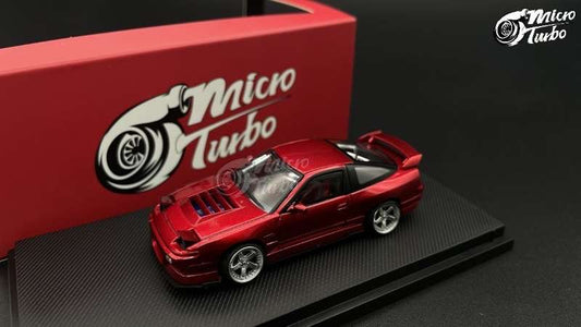 Micro Turbo 1:64 Nissan 180SX Flip Up Lights - Red