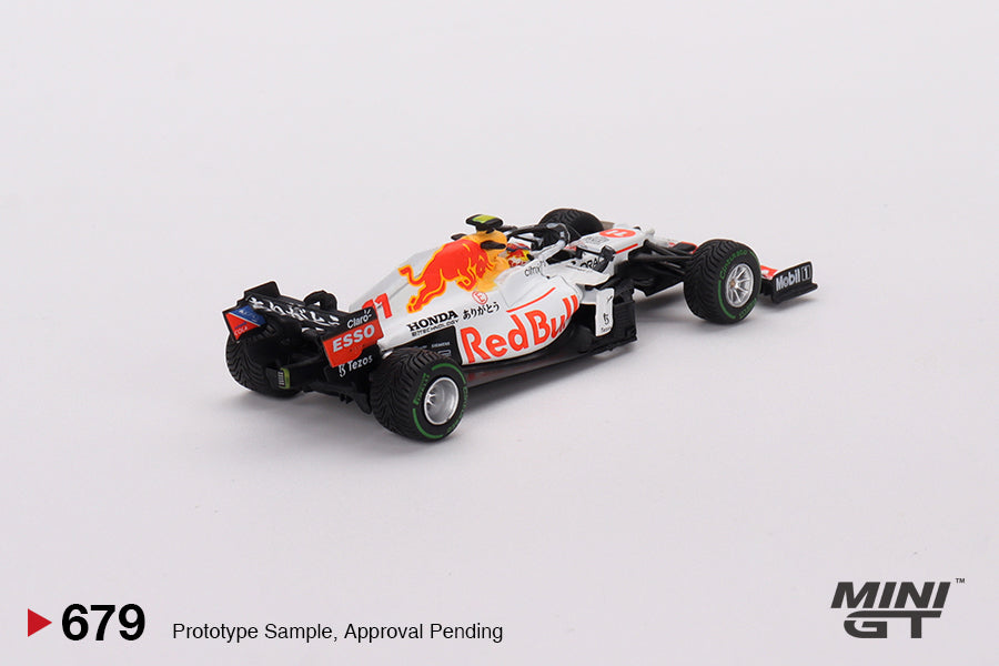 MiniGT 1:64 Red Bull RB16B #11 Sergio Pérez 2021 Turkish Grand Prix 3rd Place- MiJo Exclusive #679