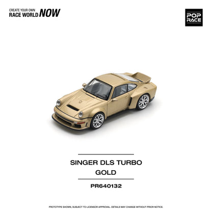 Pop Race 1:64 Singer DLS Turbo - Gold