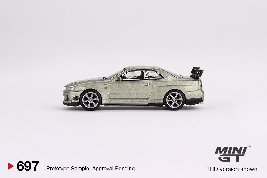 MiniGT 1:64 Nissan Skyline GT-R (R34) Tommy Kaira R-z Millenium Jade – MiJo Exclusive #697