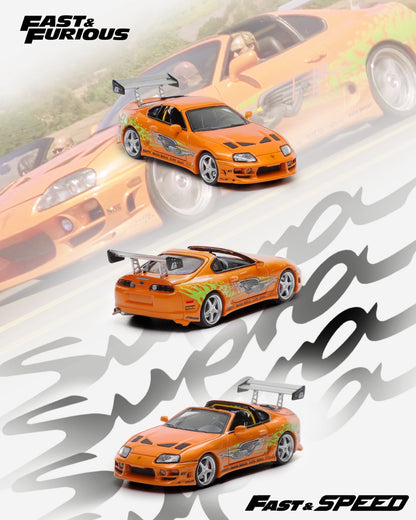 Fast Speed 1:64 Fast And Furious Supra Targa Top Bomex Version