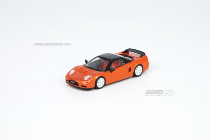 Inno64 1:64 Honda NSX-R NA2 Imola Orange Pearl With Extra Wheels