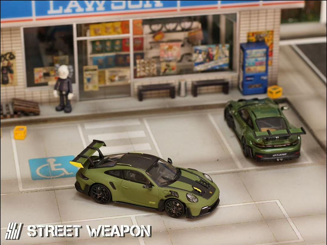Street Weapon 1:64 Porsche 992 GT3 RS - *4 Colors* – Myguycollectibles