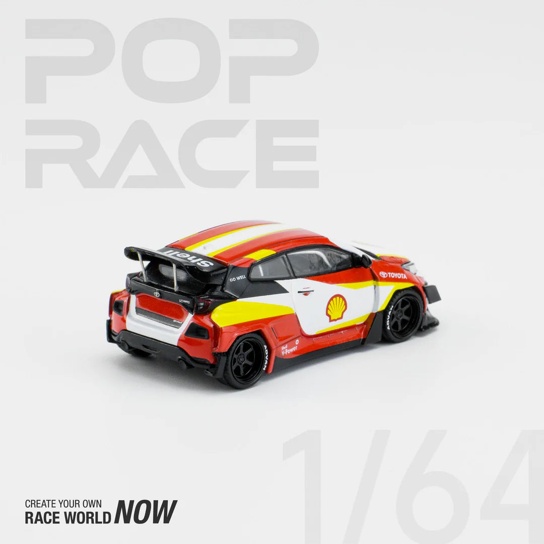 Pop Race 1:64 Pandem Toyota Yaris GR - Shell