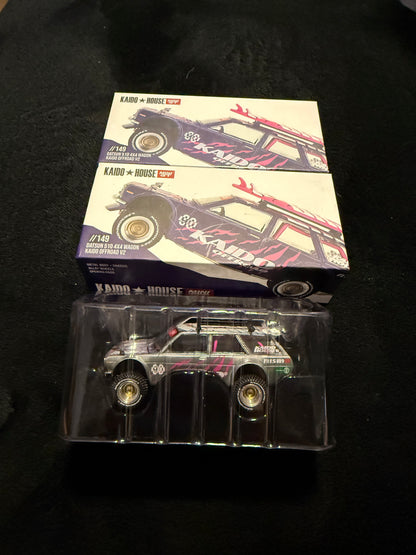 Kaido House 1:64 Datsun 510 4X4 Wagon Kaido Offroad V2 - Regular & Chase PAIR