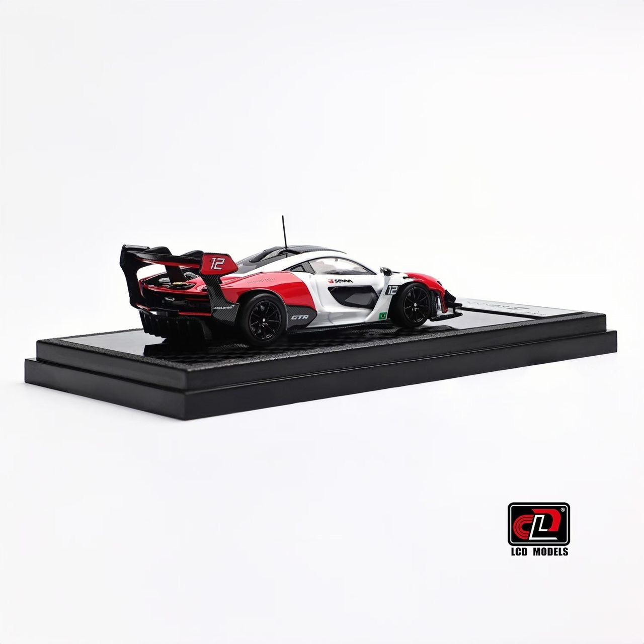 LCD Model 1:64 McLaren Senna GTR - Red/White