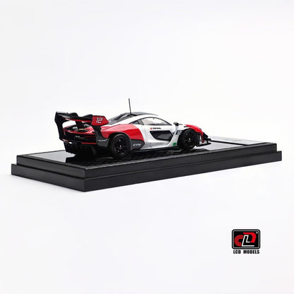 LCD Model 1:64 McLaren Senna GTR - Red/White