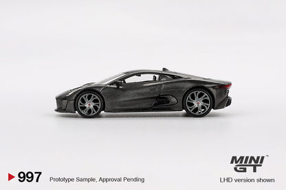 MiniGT 1:64 Jaguar C-X75 Test Car – Black #997