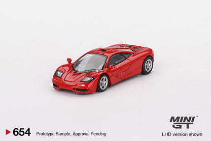 MiniGT 1:64 McLaren F1 – Red – MiJo Exclusive #654