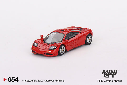 MiniGT 1:64 McLaren F1 – Red – MiJo Exclusive #654