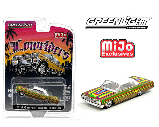 Greenlight 1:64 1964 Chevrolet Impala SS Lowriders - Metallic Gold – MiJo Exclusive