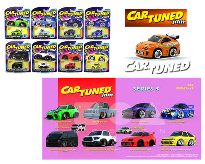 Car Tuned 1:64 Series 3 JDM Tuners Assortment - *Set Of 8*