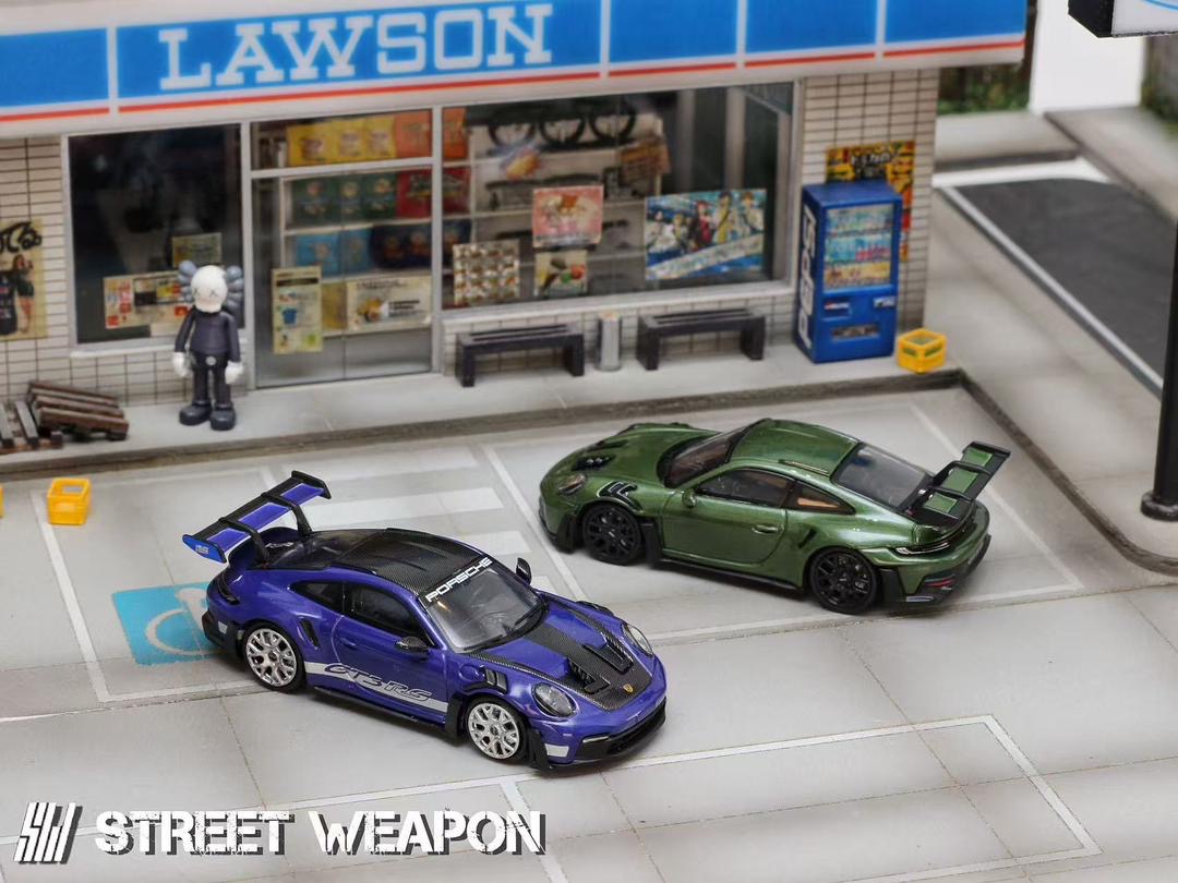 Street Weapon 1:64 Porsche 992 GT3 RS - *4 Colors* – Myguycollectibles